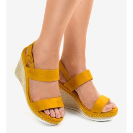 Gule kile sandaler U-6291 1