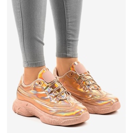 Z-9781 lyserøde sneakers 1