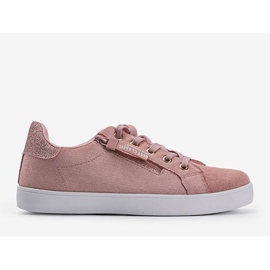 BM Paisley pink sneakers lyserød 1
