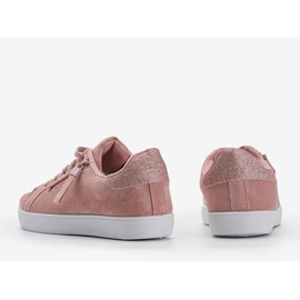 BM Paisley pink sneakers lyserød 2