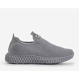 Katy grå slip-on sportssko 1