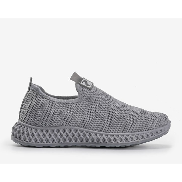 Katy grå slip-on sportssko 1