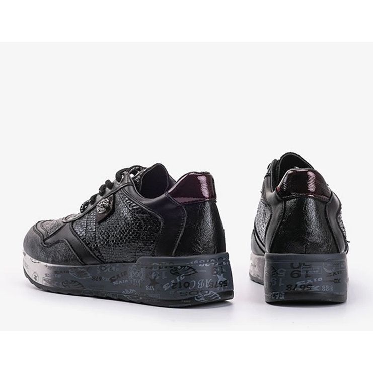 Sorte Ayanna wedge sneakers 1
