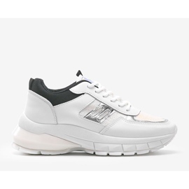 Sort og hvid Dana sneakers 1
