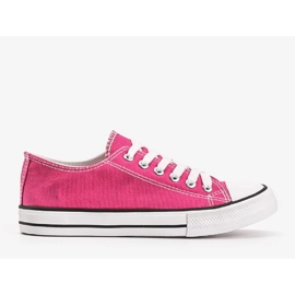 Destini klassiske lyserøde lave sneakers 1