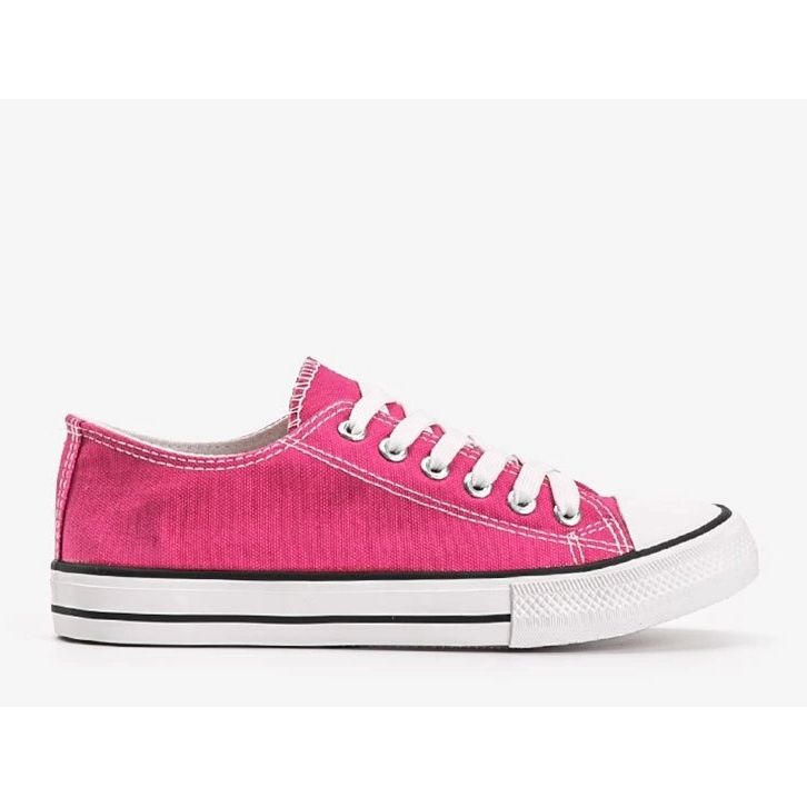 Destini klassiske lyserøde lave sneakers 1