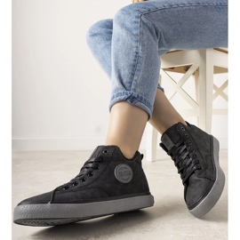 Big Star sortisolerede Giulia -sneakers til kvinder 1