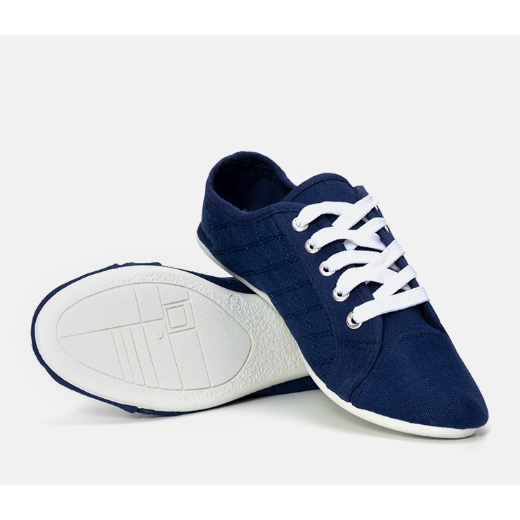 BM Ruby marineblå sneakers til børn 1