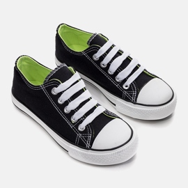 Sorte Senco børnesneakers 1