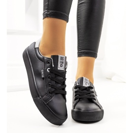 Sorte sneakers til kvinder Big Star EE274314 1