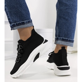 Sorte Barraza sneakers til kvinder 1