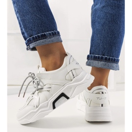 Delois hvide sneakers til kvinder 1