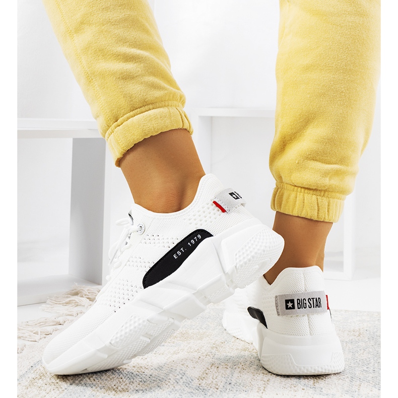 Hvide sneakers Big Star JJ274271 1