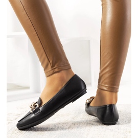 Sorte loafers med Tillison kæde 1