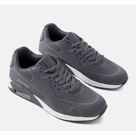 Grå Aswin sneakers til mænd 1
