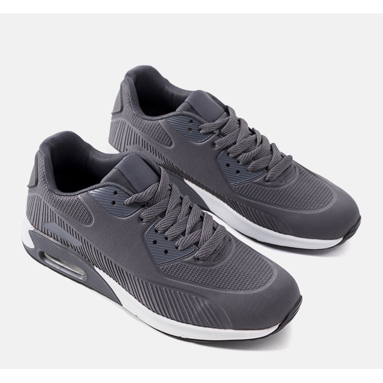 Grå Aswin sneakers til mænd 1