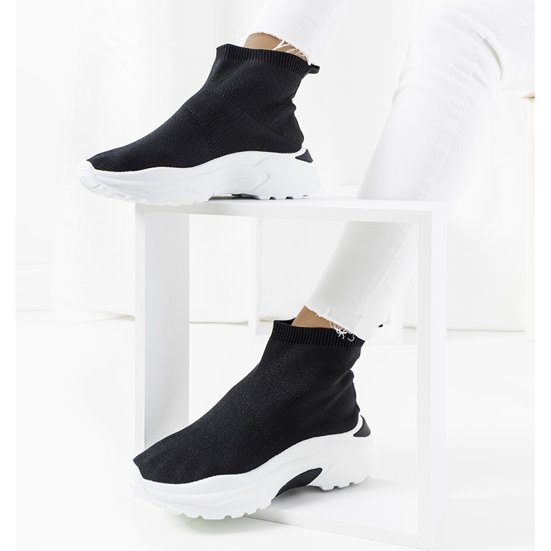 Sorte high-top sneakers 1