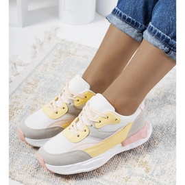 Gule Pagnotto damesneakers lyserød 1