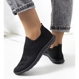 Sorte Santen sportssneakers 1