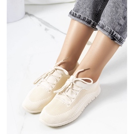 Bertens beige sportssneakers 1