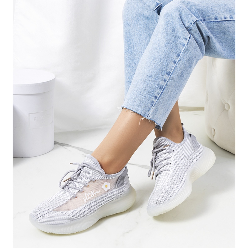 Grå sportssneakers til kvinder Molema 1
