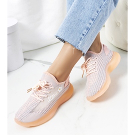 Pink Molema sportssneakers til kvinder lyserød grå 1
