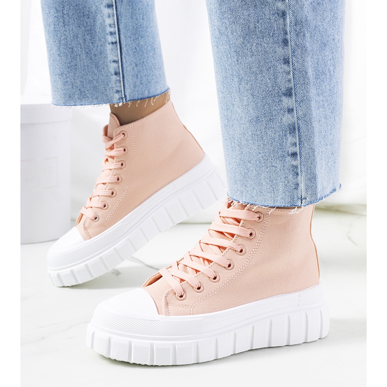 Merit pink damesneakers lyserød 1