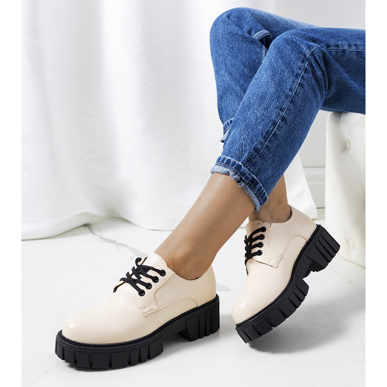 Mahsa beige damesko 2
