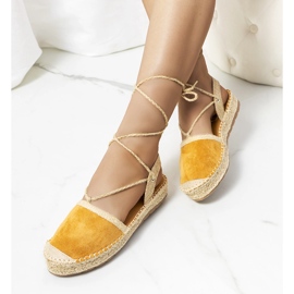 Giannes brune espadriller beige 1