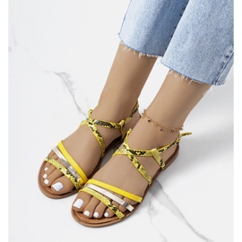 Gule Reeta damesandaler 1