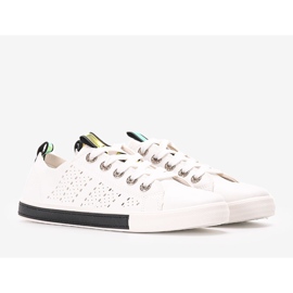 Impi sorte og hvide sneakers til kvinder 1
