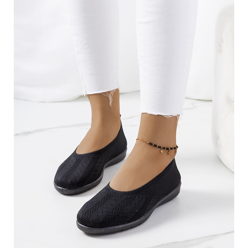 Sorte Virpi sneakers til kvinder 1