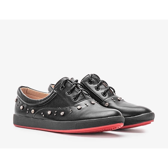 Sorte Rinna børnesneakers 1