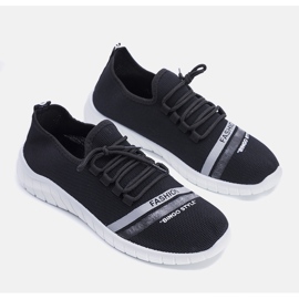 Sorte Formalk sportssneakers til mænd 1
