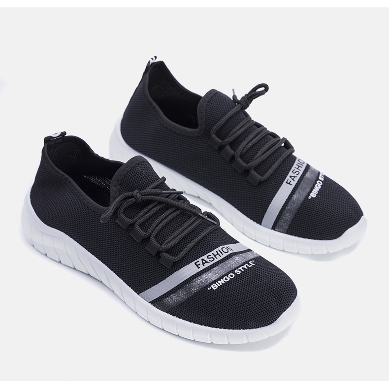 Sorte Formalk sportssneakers til mænd 1