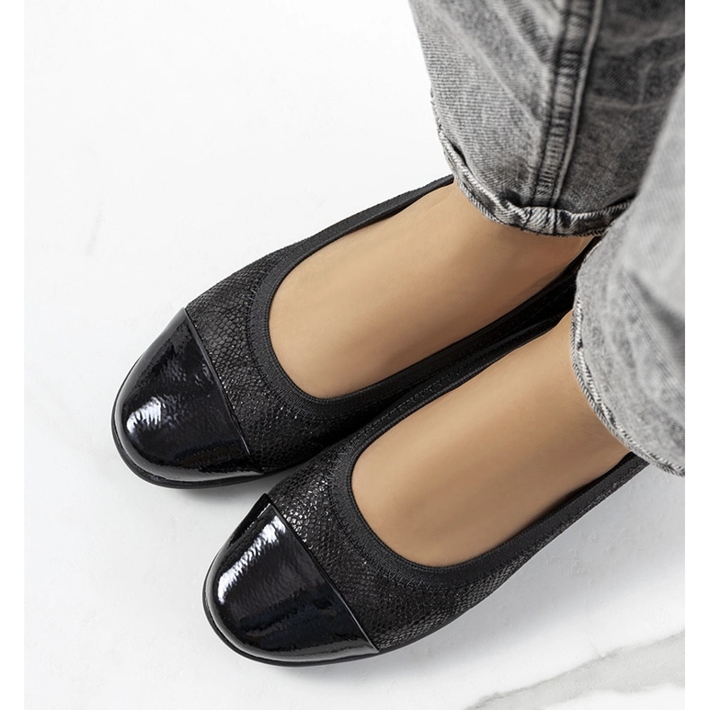 Mercer sorte ballerinaer 1