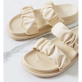 Beige Buzaco hjemmesko til kvinder 1