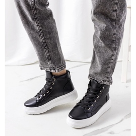 Sorte sneakers fra Nandew 1