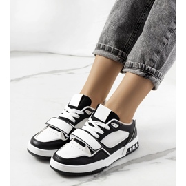 Sorte Kadie sneakers til kvinder hvid 1