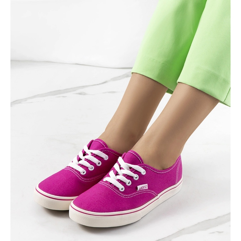Emal pink sneakers lyserød 1