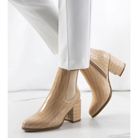 Beige Easthaven støvler 1