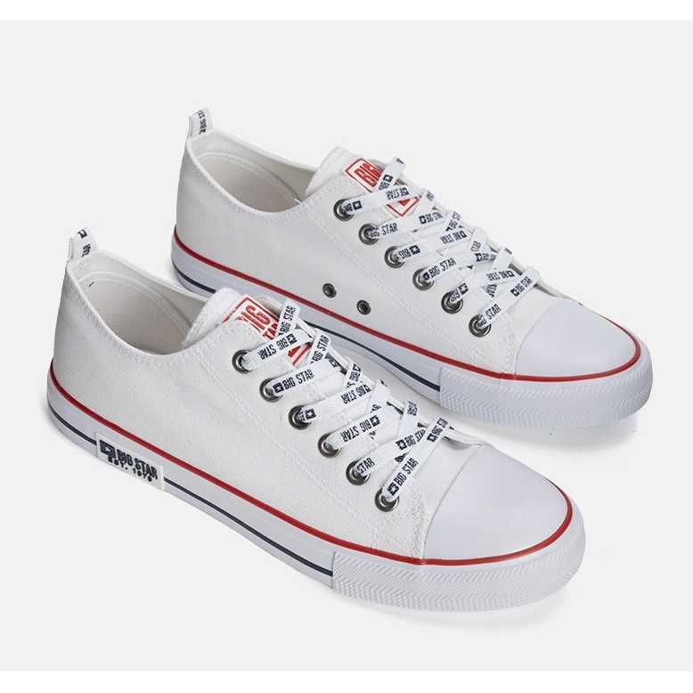 Hvide herre sneakers Big Star KK174048 1