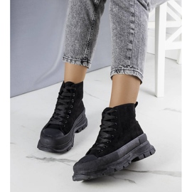 BM Sorte platformssneakers fra Gertrude 1