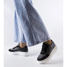 Latoya sorte sneakers til kvinder 1