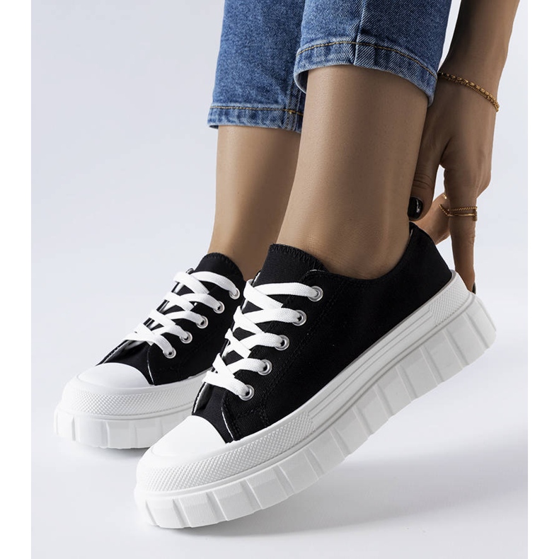 Bellemare sorte platform sneakers 1