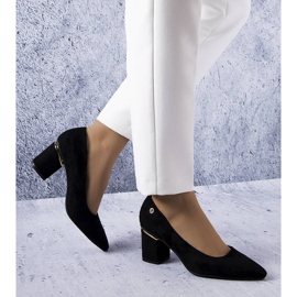 Sorte elegante pumps fra Guérette 2