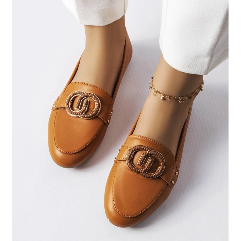 Eleena brune loafers til kvinder 1