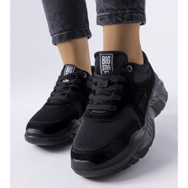 Big Star JJ274A113 sorte sneakers 1