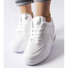 CinqMars hvide wedge sneakers 1