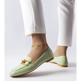 Rousseau grønne spænde loafers 1